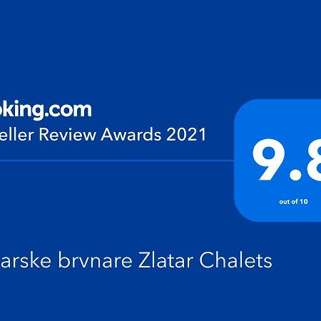 Zlatarske Brvnare Zlatar Chalets Nova Varoš Eksteriør billede